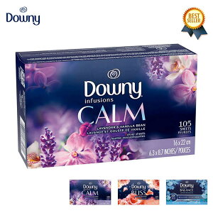 4/21() ߸佼 / Downy (ˡ) Infusions Fabric Softener Dryer Sheets ˡ  ե塼   ˡ ɥ饤䡼 ޥ 絡  ٥ Х˥ calm  ֥ꥹ bliss Х ꥫ ڤб