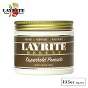 4/28(日) 再入荷 / 【正規輸入品】 LAYRITE (レイライト) SUPERHOLD POMADE 10.5oz / 297g 大容量 業務用サイズ レイライト ポマード 水性 髪 ワックス メンズ ヘア ハード バーバー バニラココナッツ系 アメリカ製 海外 【送料無料】【あす楽対応】