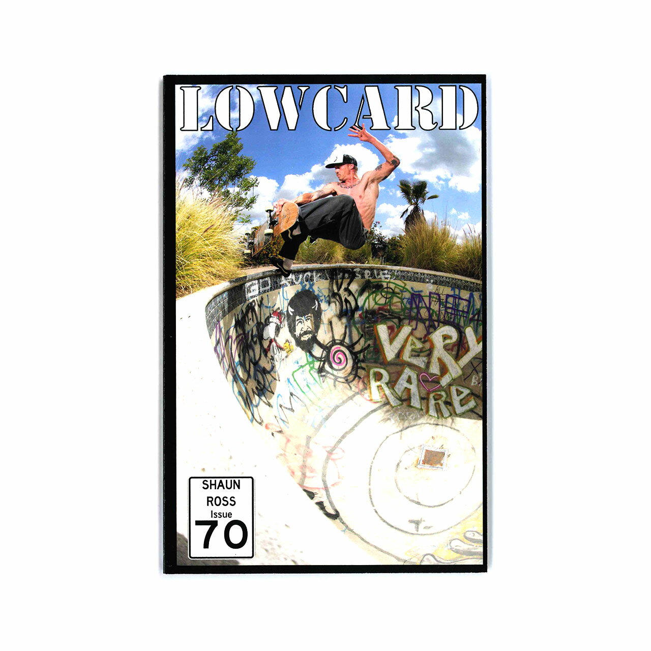 LOWCARD (ローカード) Issue #70 スケートボード スケボー ローカード 雑誌 Lowcard Mag SHAUN ROSS 【メール便 / 送料220円】