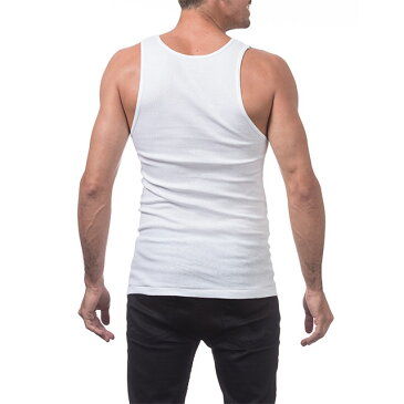 【メール便送料無料】 8/2(金) L size 再入荷！ PRO CLUB (プロクラブ) A-Shirts White 3pack タンクトップ メンズ リブ 綿100% インナー 3枚パック パック セット 白 M-XL 大きいサイズ 【あす楽対応】