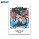 7/31(木) 再入荷 / RADIALL (ラディアル) Stingray RISOGRAPH POSTER ラディアル アート ポスター インテリア a3 おしゃれ リビング 玄関 Schwinn ポスターアート ストリートアート radiall