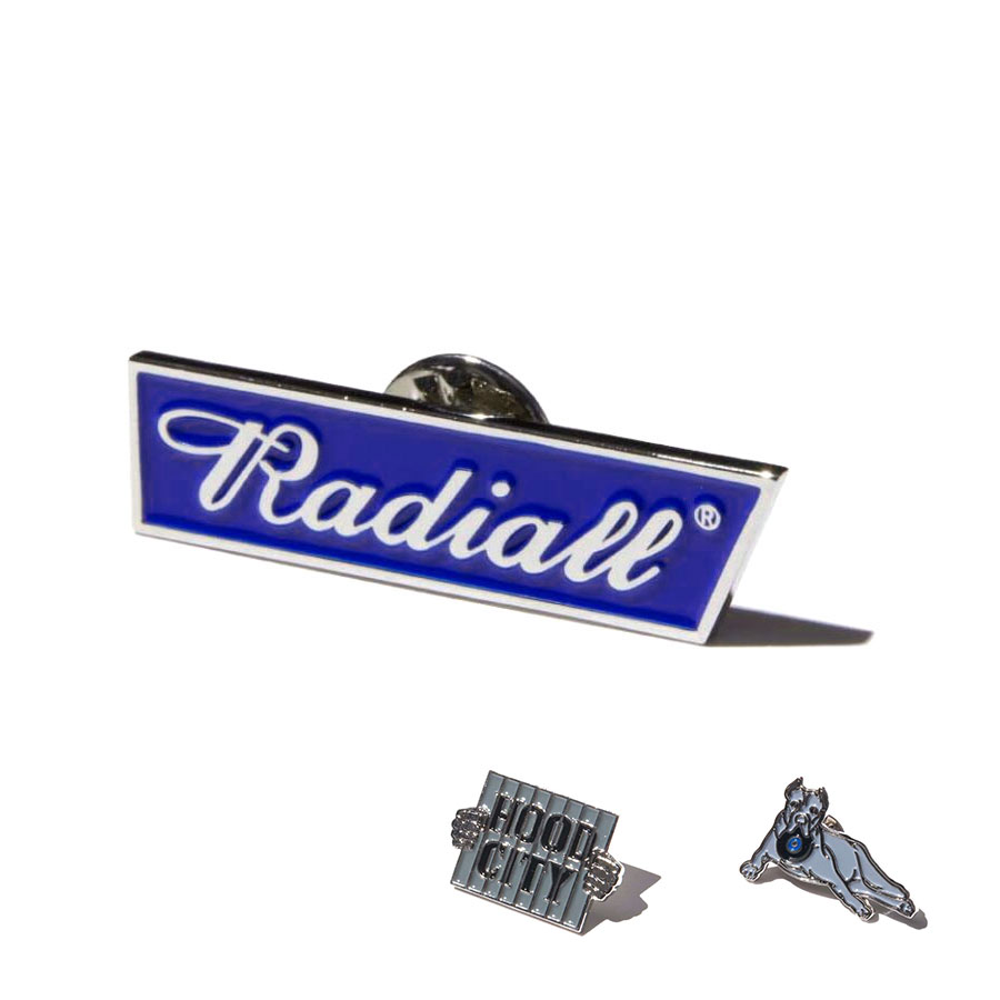 RADIALL (ラディアル) PINS ラディアル ピンズ ピンバッジ ピンバッチ ピンバッジ ピンバッチ ピンバッヂ バッジ バッチ バッヂ 【メール便 / 送料220円】【あす楽対応】