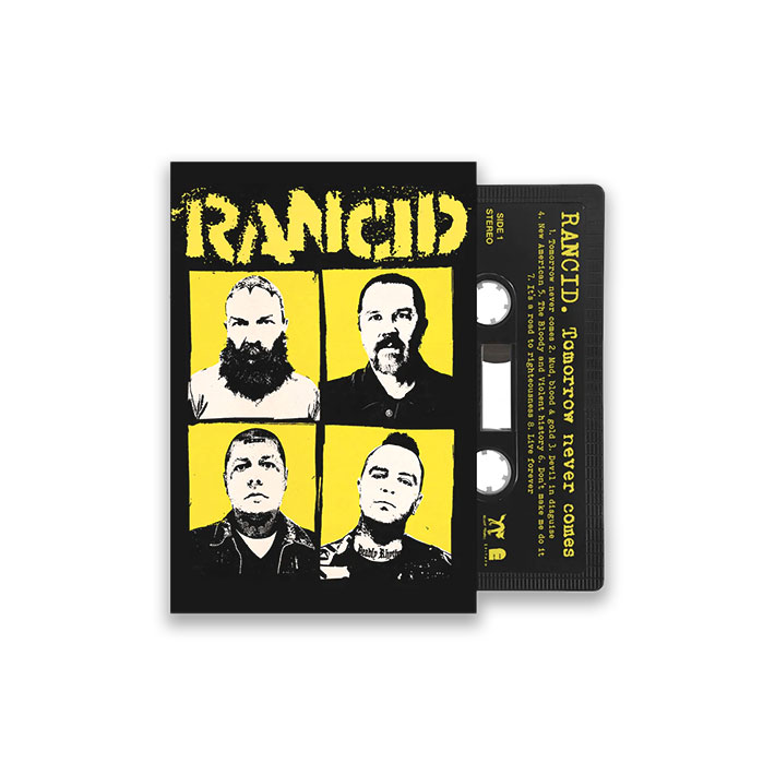 RANCID ランシド / TOMORROW NEVER COMES (CASSETTE) / TAPEHEADCITY / CASSETTE TAPE 【メール便 / 送..