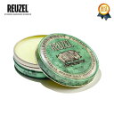 4/15(月) 再入荷 / 【正規輸入品】 REUZEL (ルーゾー) GREEN POMADE 113g ルーゾー ポマード 緑 油性 グリース 整髪料 男性用 バーバー 【あす楽対応】