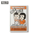 RULER (ルーラー) NEIGHBORHOOD WATCH ALUMINUM SIGN ルーラー warning 看板 レトロ おしゃれ 屋外 プレート サ...