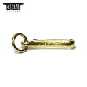 坩堝 (RUTSUBO) OG Key Fob るつぼ ルツボ ベルトフック キーホルダー ストリート フック付き キーリング アメリカン 真鍮 ブランド メンズ おしゃれ オシャレ アメカジ ゴールド 鍵 まとめる シンプル 日本 ベルト 引っ掛け プレゼント 【メール便 / 送料無料】