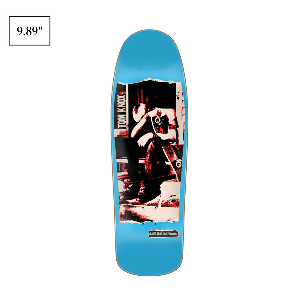 Santa Cruz (サンタクルーズ) Knox Punk Reissue Skateboard Deck 9.89in x 31.75in スケートボード スケボー デッキ 板 シェイプデッ..