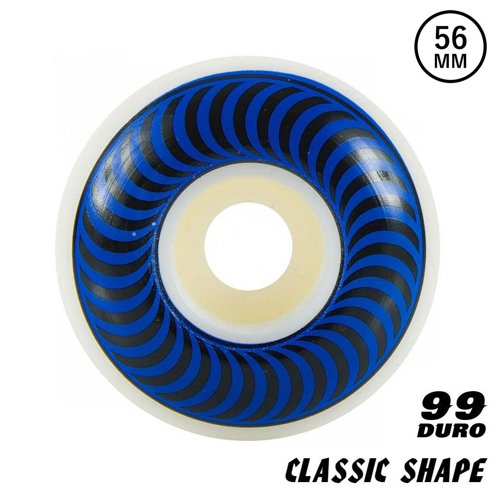 SPITFIRE WHEELS スピットファイヤー CLASSIC 99DURO 56mm スケートボード スケボー スピットファイアー ウィール 99A ハードウィール クラシック 【送料無料】【あす楽対応】