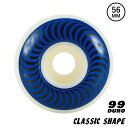 SPITFIRE WHEELS (スピットファイヤー) CLASSIC 99DURO 56mm スケートボード スケボー スピットファイアー ウィール 99A ハードウィール クラシック 【送料無料】【あす楽対応】