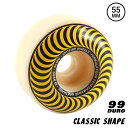 SPITFIRE WHEELS (スピットファイヤー) FORMULA FOUR CLASSIC 99DURO 55mm スケートボード スケボー スピットファイアー ウィール ハードウィール F4 クラシック 99A 【正規輸入品】【送料無料】【あす楽対応】