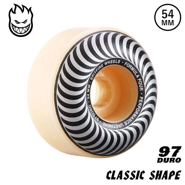 11/5() ݌ɕ[ / yKAiz SPITFIRE WHEELS (Xsbgt@C[) FORMULA FOUR CLASSIC 97DURO 54mm XP[g{[h XP{[ Xsbgt@CA[ EB[ n[hEB[ 97A F4 NVbN yzyyΉz