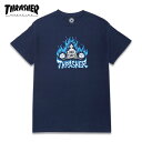 【正規輸入品】 THRASHER (スラッシャー) Who Cares by Neckface T-Shirt スラッシャー Tシャツ thrasher tシャツ スケーター スケボー スケートボード 半袖 ブランド ストリート 綿 コットン t シャツ 新作 neckface M L XL 【メール便 / 送料無料】