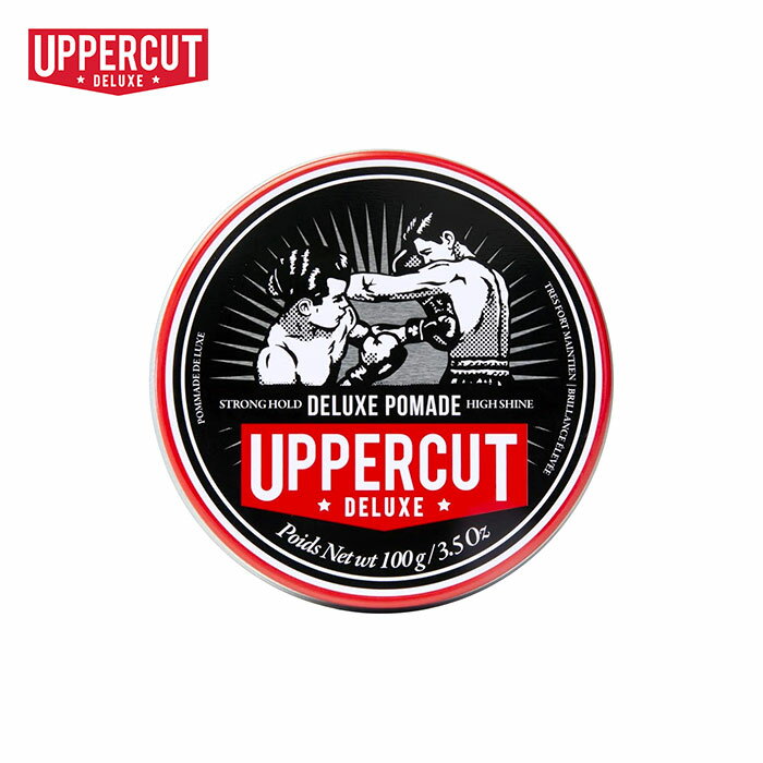 楽天OSS CLOTHING5/9（木） 再入荷 / 【日本再上陸 / 正規輸入品】 UPPERCUT DELUXE （アッパーカットデラックス） DELUXE POMADE 100g Uppercut アッパーカット ポマード 水性 整髪料 メンズ 男性用 整髪剤 水性ポマード バーバー いい 匂い ココナッツ 【あす楽対応】