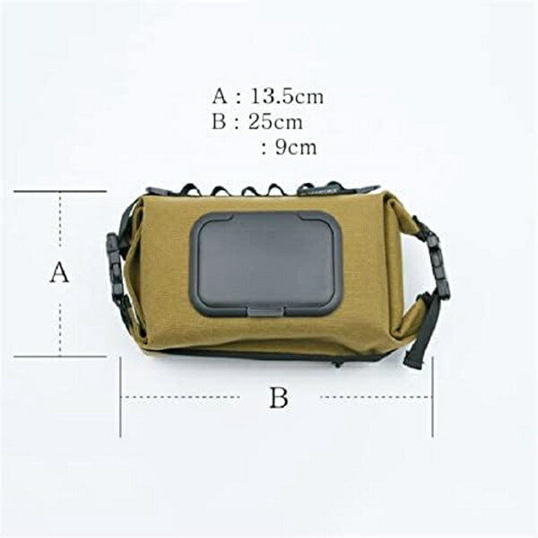 トイレットペーパーケース アウトドア 正方組織ボックスホルダー ティッシュペーパーホルダー 防水布顔面 ティッシュボックス カバーホーム/オフィス/車/レストラン トイレットペーパーホルダ [3]