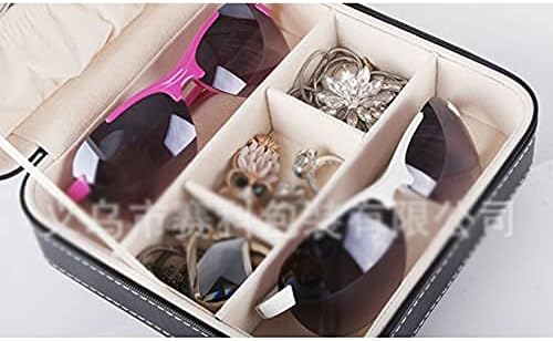 メガネケース サングラスケース コレクションボックス 3本 めがねケース 収納ボックス ジュエリー収納 メガネ収納ケース 眼鏡ケース 腕時計ケース 小物アクセサリ 収納整理