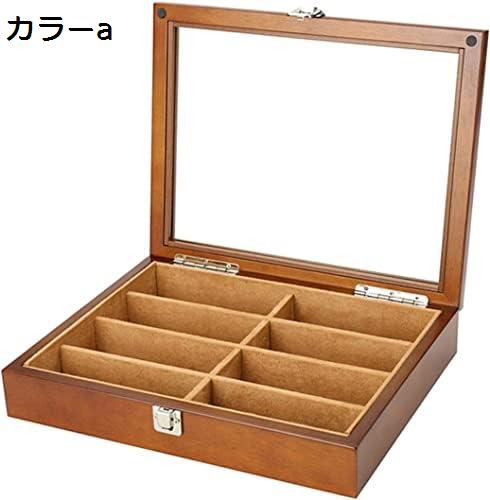 サングラスケース メガネ サングラス 収納ケース 木製 コレクション メガネ サングラス 8本収納 眼鏡ケース メガネケース 収納 サンはメガネケース サングラス展示ケース