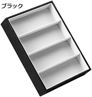 木製メガネ眼鏡収納ケース 4 スロットサングラスオーガナイザーボックスメガネディスプレイケース