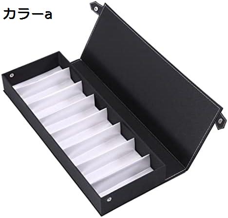 メガネ収納ケース/ブラック/複数/8グリッド/カバー付き/メガネトレイスタンド