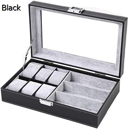 眼鏡の収納ボックス PUレザーウォッチボックスサングラスボックスジュエリー収納ボックス 収納 保管 (..