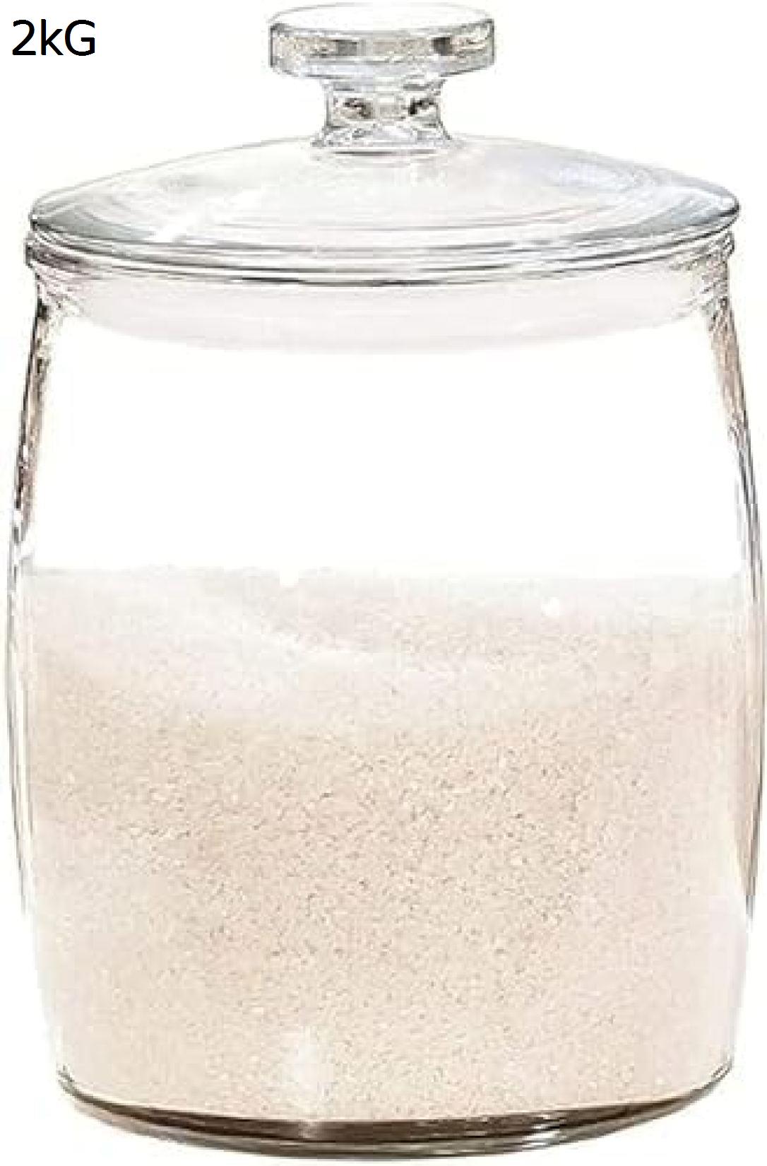 米びつ おしゃれ 米入れ 米貯蔵容器 ライスストッカー 密閉米びつ ライスストッカー お米保存容器 米櫃 ガラス瓶 冷蔵庫 こめびつ 貯蔵タンク 小麦粉 駄菓子 防虫 砂糖 防湿 キッチン収納 蓋付き瓶 清潔便利