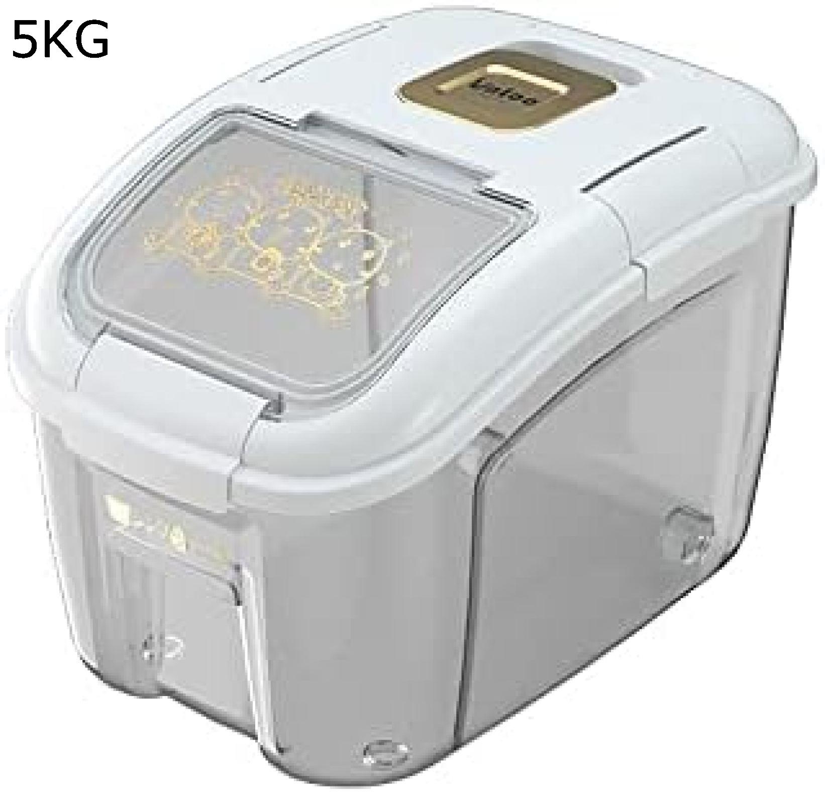 米びつ 密閉 袋ごと米びつ 5kg タワー 計量カップ付き 保存容器 家庭用 防湿 防虫 穀物貯蔵 米びつ 防湿 保存容器 密閉 計量 清潔便利 お米ケース 残量見える米びつ 食品 防虫 お米 洗える ホワイト