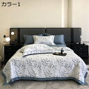夏掛け布団 冷感掛け布団カバ一 カバーセット 光沢感 シルクみたい艶 花卉柄 春夏秋 柔らかい 静電気防止 着脱簡単 抗菌防臭 吸湿性が強く 弾力性がよく 丸洗...
