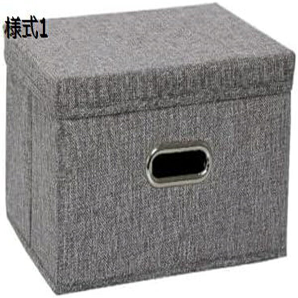 OS STOREの北欧 蓋付き収納ボックス 服収納ボックス 大容量 衣類収納ケース 布製 整理箱 折りたたみ 取っ手付き 服 収納ケース 小物入れ ボックス 折り畳み おしゃれ 雑誌収納 高耐久性 収納箱 収納 多機能 頑丈｜アングル3