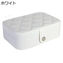 ジュエリーボックス アクセサリーケース ジュエリー収納 宝石箱 ミニ 携帯用 おしゃれ コンパクト 持ち運び 小物入れ ピアス ネックレス リング 指輪置き 女の子 女性用(4)