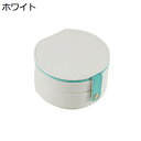 ジュエリーボックス アクセサリーケース 鏡付き ジュエリー収納 宝石箱 ミニ 携帯用 おしゃれ コンパクト 持ち運び 小物入れ ピアス ネックレス リング 指輪置き 女の子 女性用(4)