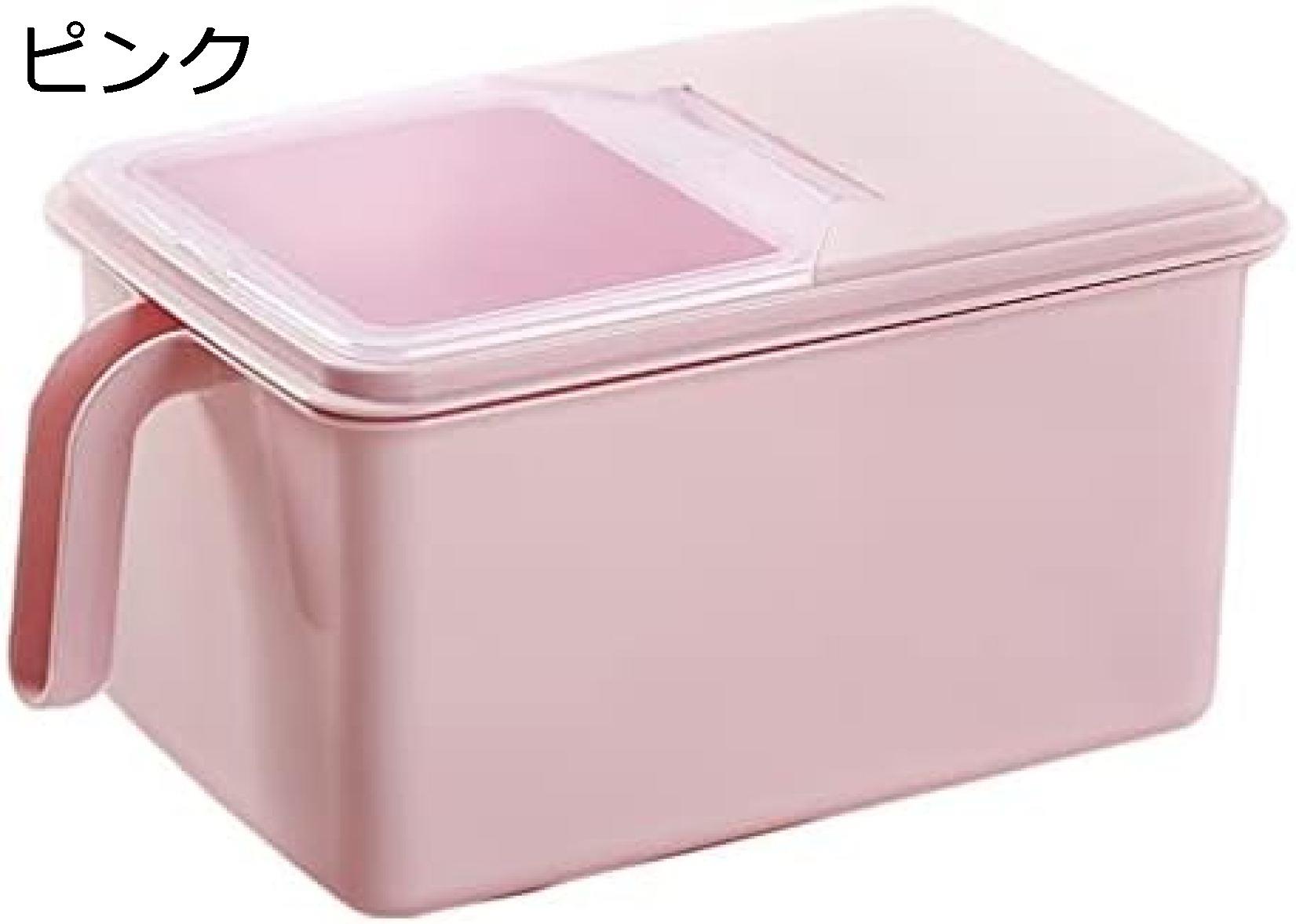 米びつ 6KG 防虫 防湿 密閉式 大容量 おしゃれライスストッカー袋のままこめびつ米入れお米収納お 米保存容器 お米ケース米櫃キッチン収納 軽量 清潔便利 ライスボックス 防湿 防虫 家庭用 29.5*19.8*16cm