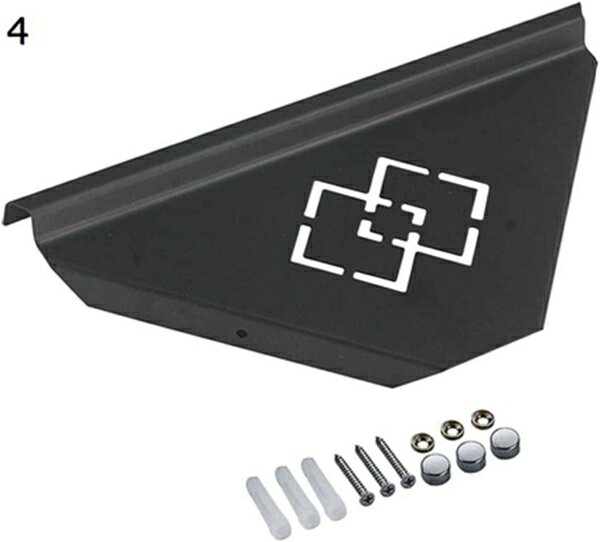 浴室用ラック コーナー三角 バスルーム ステンレス シャワーラック 強力粘着固定 石鹸置き お風呂の壁に 水切り 風呂場 洗面所 収納壁掛け棚