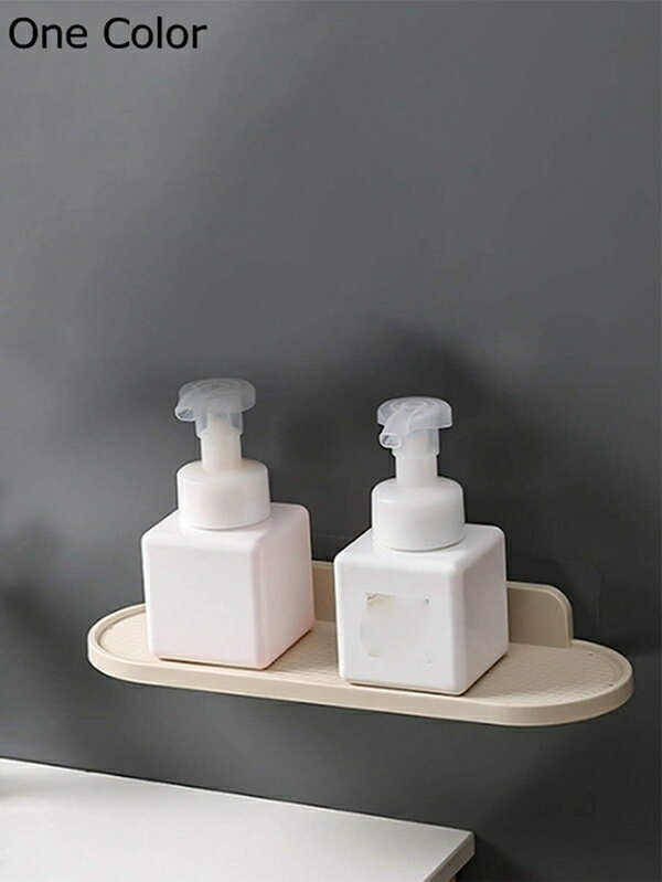 1個 ランダムカラー 壁掛け式収納ラック 歯ブラシホルダー 洗面所 収納 歯ブラシスタンド石鹸置き ソープディッシュ せっけんおき 石鹸おき収納 棚 ラック 洗面所 収納 お風呂 ラック シャワーラック シャワーラック 浴室 ラック