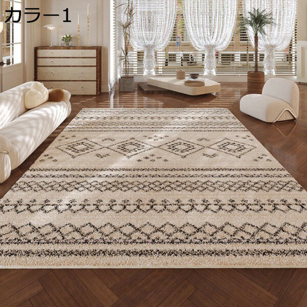 ペルシャ絨毯 オリエンタル柄 160*230 ペルシャラグ じゅうたん 洗える 毛足が短い おしゃれ 絨毯 ラグマット ヴィンテージ風 アンティーク風 丸洗い カラー9 冬用ラグ 1.5畳 ペルシャ風 滑り止め付き 洗濯機で洗える すべり止め付き