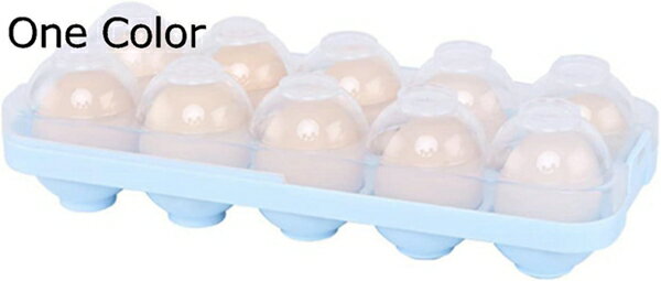 卵入れ エッグ 収納 ホルダ 冷蔵庫 収納 10グリッドショック防止エッグボックス 蓋付きエッグホルダー ..