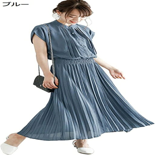 ワンピース レディース 半袖 ロング丈 夏 シフォン ドレス 無地 おしゃれ 着?せ カジュアル 大きいサイズ M-2XL ワンピース レディース 半袖 ロング丈 夏 シフォン ドレス 無地 おしゃれ 着?せ カジュアル 大きいサイズ M-2XL
