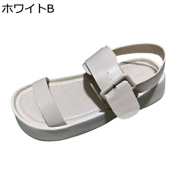 サンダル レディース 厚底 ストラップサンダル プラットフォーム フラット 歩きやすい 韓国風 可愛い おしゃれ 美脚 カジュアル きれいめ 春 夏 厚底サンダル