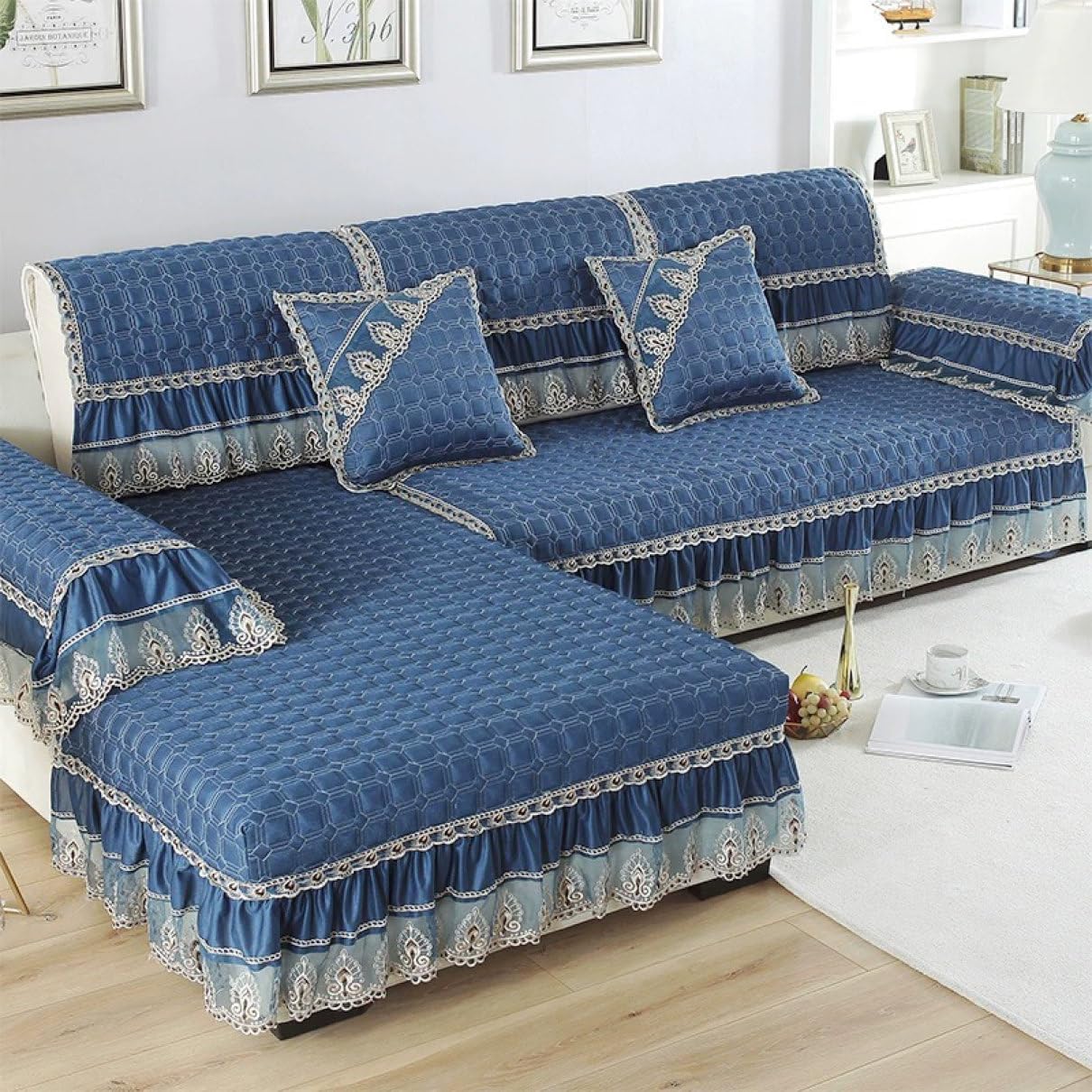 北欧 ソファーカバー 長椅子のソファーカバー 可逆 出窓 ソファー保護カバー マルチカバー ソファ家具プロテクター ホットカーペット対応 90*20*160cm チェアカバー 新居 引っ越し カラー