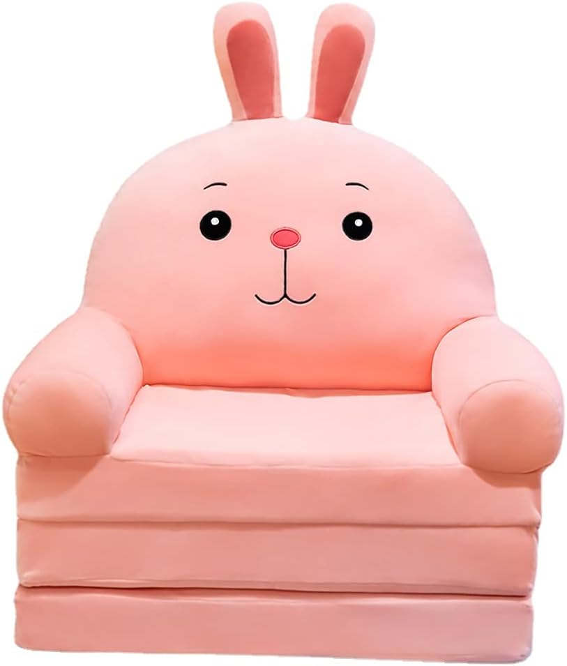 座椅子 クッション 背もたれ 子供用ソファー ベビーチェア 兎 サメ 赤ちゃん用 折り畳み式 ぬいぐるみ 可愛い ぽっちり もちもち 快適さ 出産祝い 落ち防止 滑り止め 安定感超ソフト おしゃれ シ