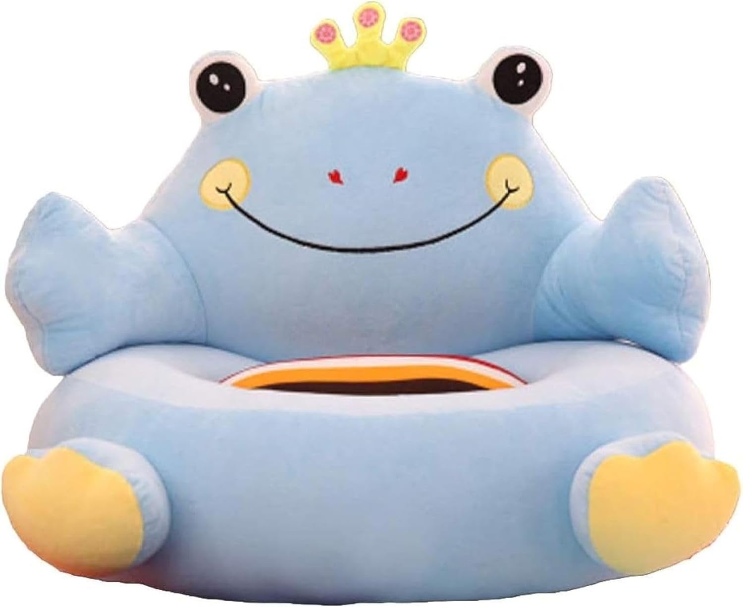 子供用ソファー 座布団 ベビーソファー ソフトチェア かわいい お座り練習チェア ふわふわ 洗える ぬいぐるみ 柔らかい クッション 滑り止め 転倒防止 幼児 赤ちゃん 保育園 プレゼント 男の子 女