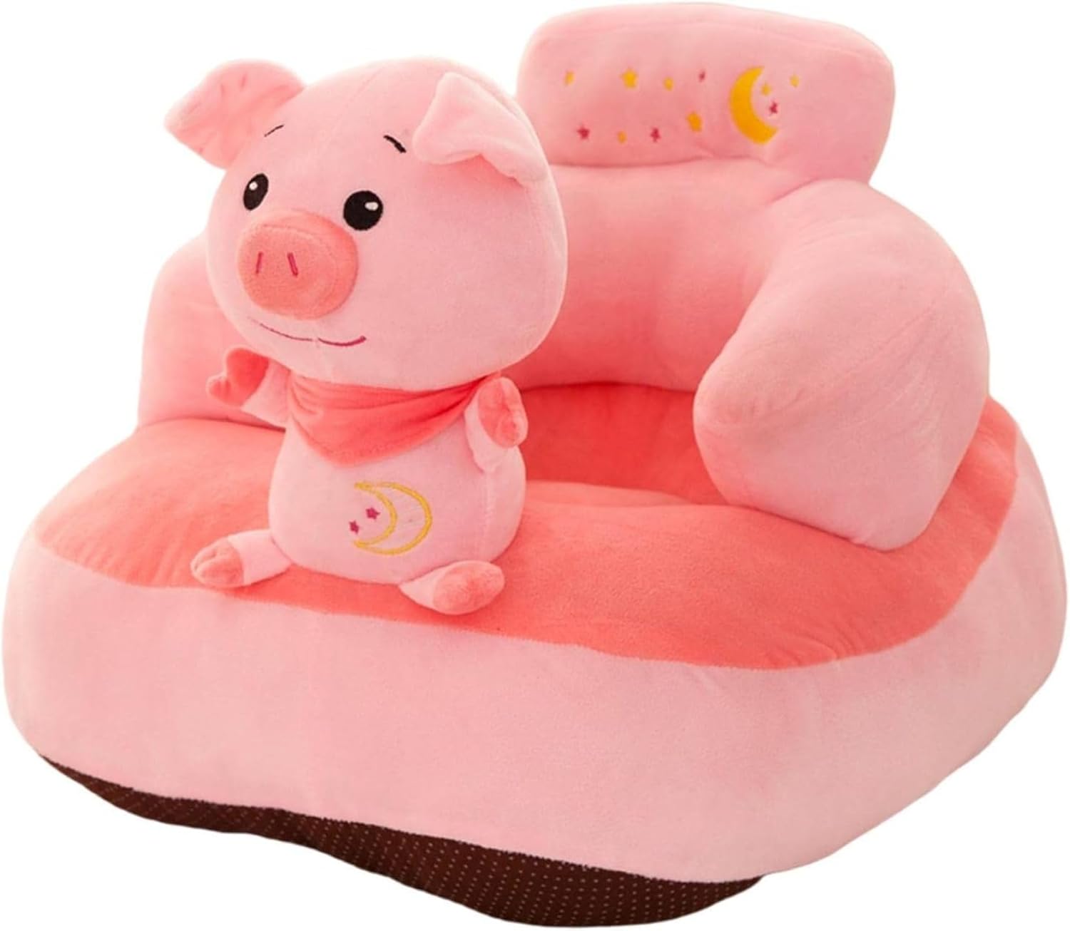 キッズソファー ベビーソファー ソフトチェア 子供用ソファー かわいい ふわふわ 柔らかい ぬいぐるみ 座布団 動物 お座り練習チェア 滑り止め 転倒防止 洗える 赤ちゃん 幼児 3ヶ月~5歳 女の子