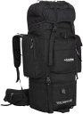 登山リュック 85L 登山バッグ 大容量 バックパック 防水 ザック リュックサック 多機能 収納性 超軽量 通気性 男女兼用 ハイキング キャンプ 防災 旅行 アウトドア(4)