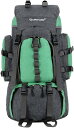 登山バッグ 55L 登山リュック 大容量 バックパック 防水 ザック リュックサック 男女兼用 多機能 収納性 超軽量 通気 アウトドア用 遠足 ハイキング 旅行 防災 キャンプ