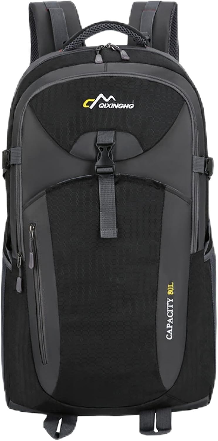 登山バッグ 80L 登山リュック 大容量 リュックサック 防水 ザック バックパック 収納性 超軽量 通気性 男女兼用 多機能 キャンプ 防災 旅行 ハイキング アウトドア
