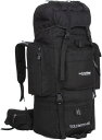 登山バッグ 85L 登山リュック 大容量 ザック 防水 バックパック リュックサック 超軽量 通気 男女兼用 収納性 多機能 防災 旅行 アウトドア キャンプ ハイキング(4)
