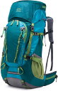 登山バッグ 60L 登山リュック 大容量 ザック 撥水・防汚 バックパック リュックサック 超軽量 通気性 男女兼用 収納性 多機能 防災 遠足 旅行 アウトドア キャンプ ハイキング
