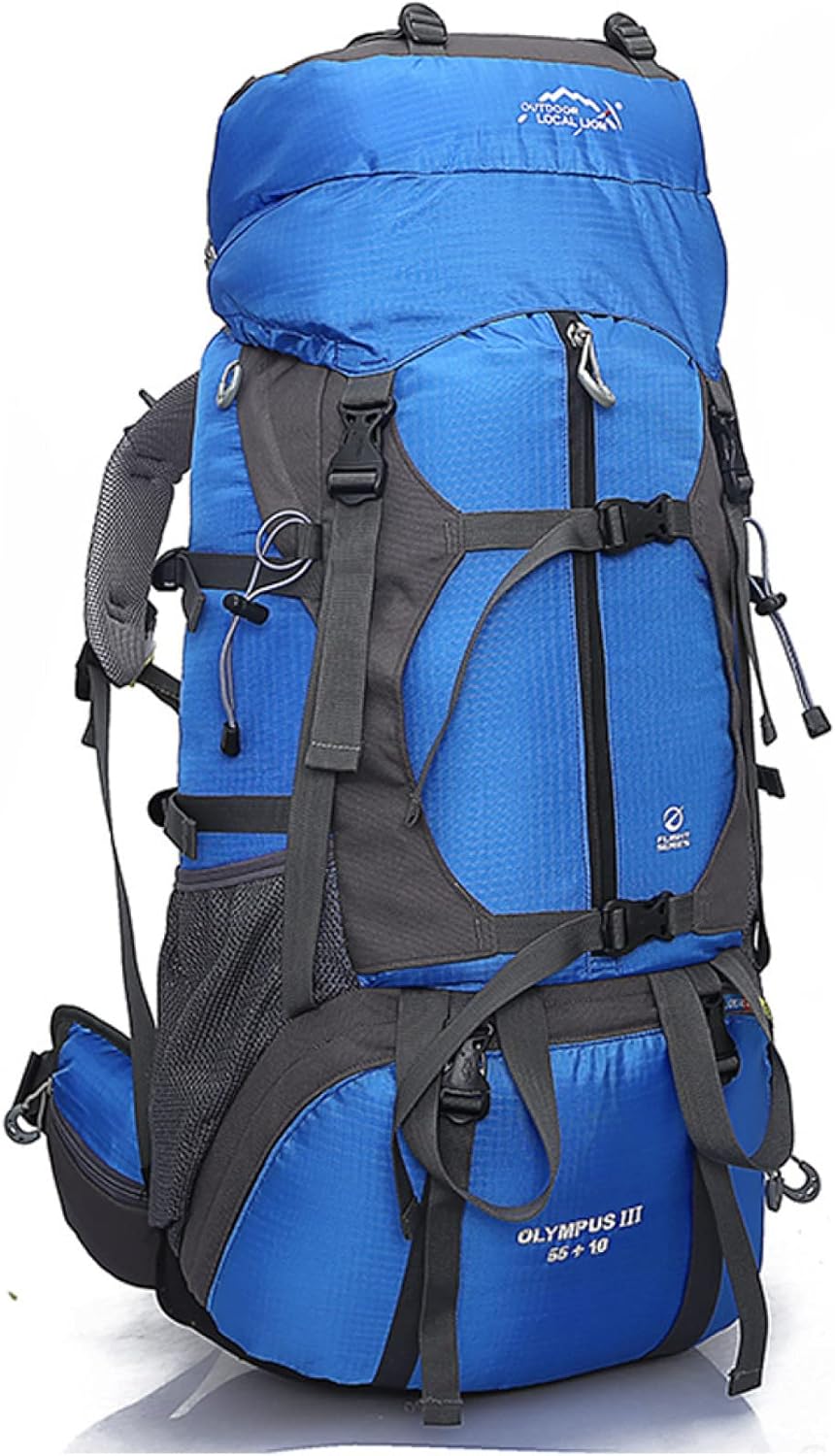登山バッグ 65L 登山リュック 大容量 バックパック 撥水・防汚 リュックサック ザック 多機能 収納性 ..