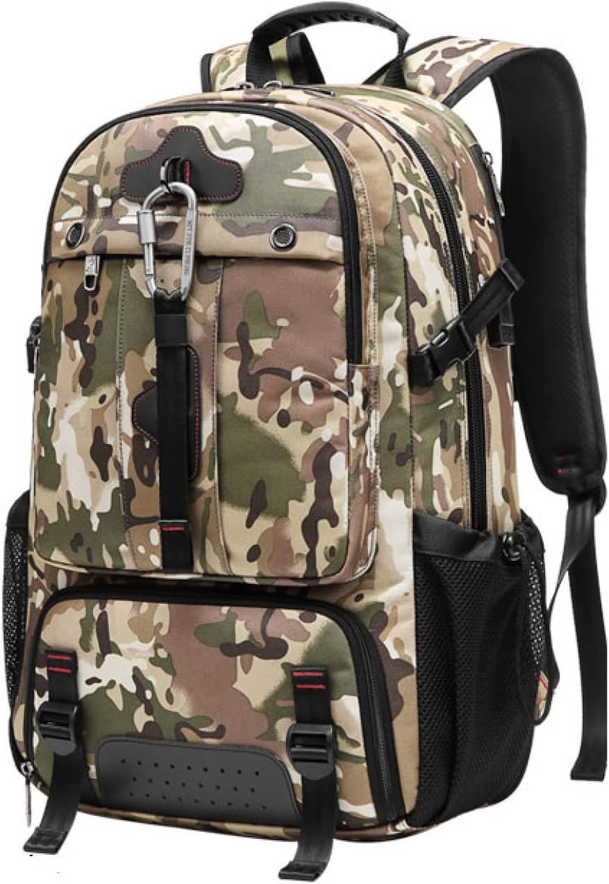 登山バッグ 50L 登山リュック 大容量 ザック 防水 バックパック リュックサック 超軽量 通気 男女兼用 収納性 多機能 防災 旅行 アウトドア キャンプ ハイキング