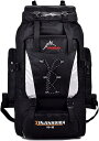 登山リュック 80L 登山バッグ 大容量 ザック 防水 バックパック リュックサック 通気 超軽量 収納性 多機能 男女兼用 旅行 防災 キャンプ ハイキング アウトドア