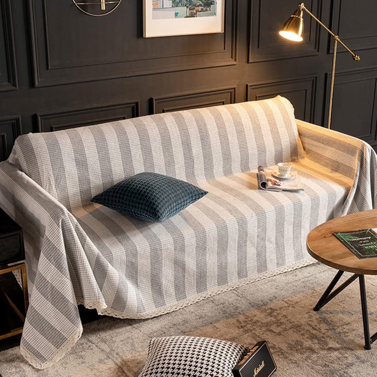 マルチカバー 長方形 柔らかい 洗える ウォッシャブル 汚れ防止 モダン 180*240 北欧風 おしゃれ マルチクロス ソファカバー カラー ソファーカバー 2人掛け ベッドカバー ラグ テーブルク