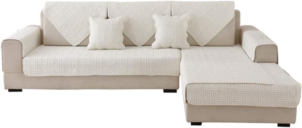 北欧風 ソファカバー ソファーシーツ 肘付き カラー 70*120cm 滑り止め 撥水加工 綿 丸洗い可能 オールシーズン ペット用品 犬猫用 防水シート マルチカバー 替えソファカバー 防塵 汚れ防 [2]